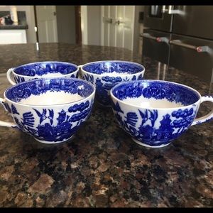 Antique Japanese Tea Cups (set of 4)